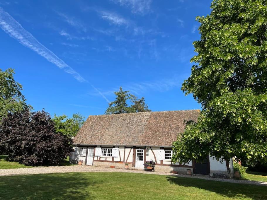 Le Colombage, Jolie Longere Pres De Giverny Eure Hardencourt-Cocherel ภายนอก รูปภาพ
