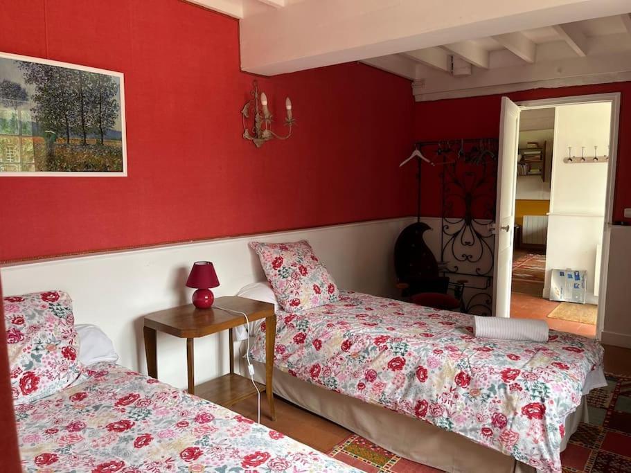 Le Colombage, Jolie Longere Pres De Giverny Eure Hardencourt-Cocherel ภายนอก รูปภาพ