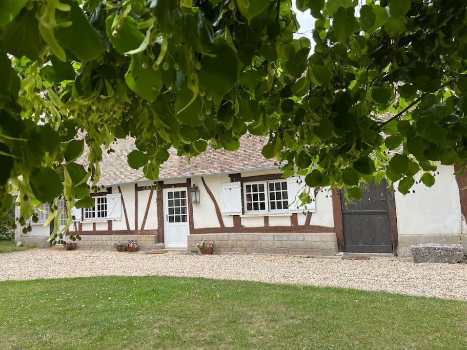 Le Colombage, Jolie Longere Pres De Giverny Eure Hardencourt-Cocherel ภายนอก รูปภาพ